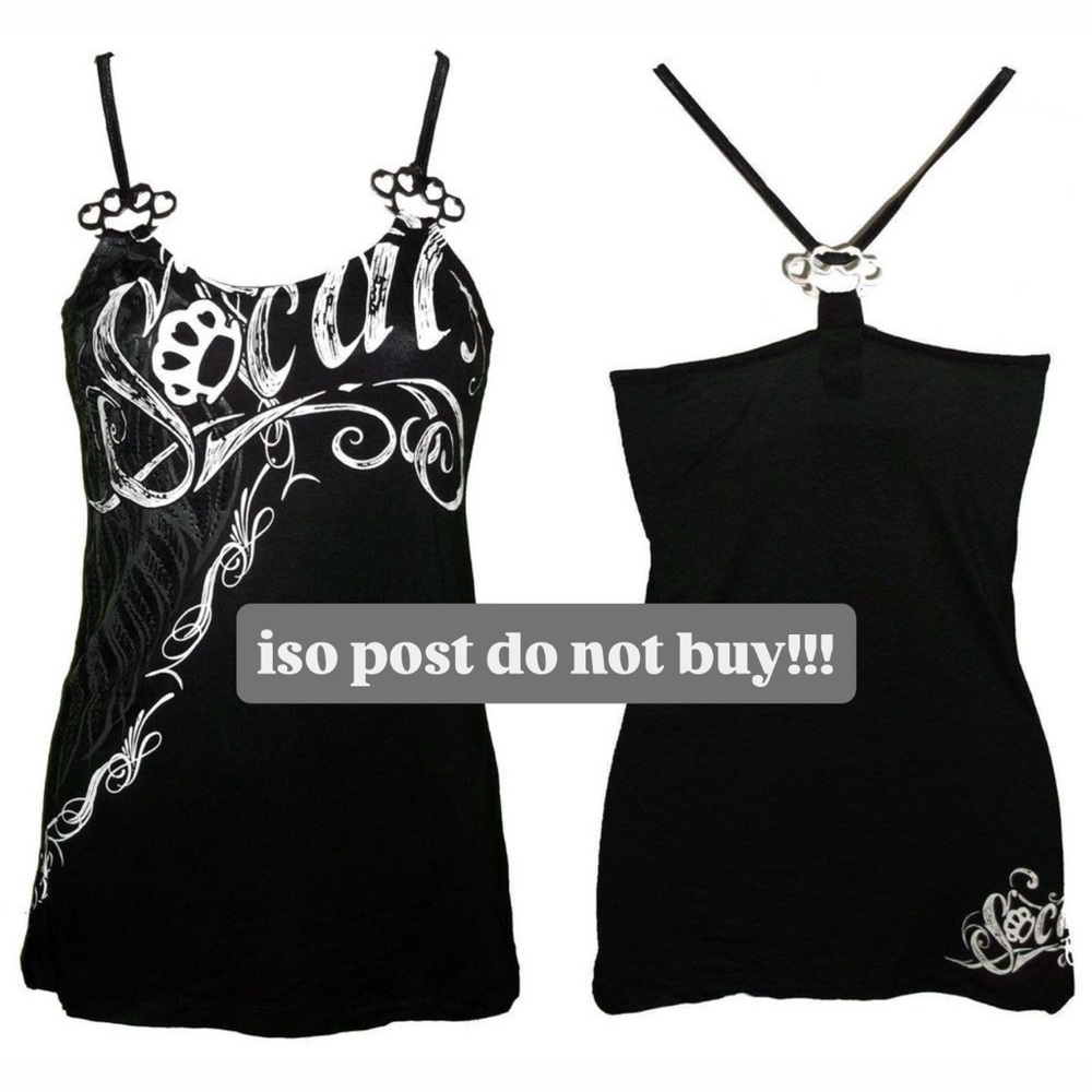 ISO any of the following SO CAL NO FEAR / METAL MULISHA tops